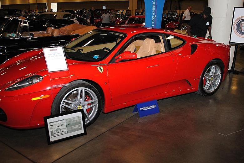 Without the celebrity background, this red 2007 F430 coupe would have fetched just about half of what the unnamed successful bidder paid for it at last Saturday's auction in Fort Lauderdale, Miami.