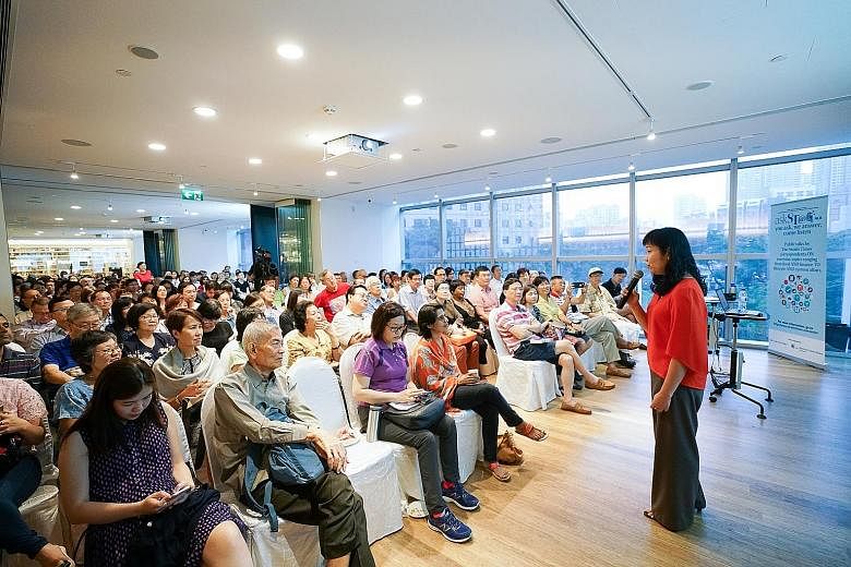 Ms Tan spoke on topics such as CPF interest rates, the Retirement Sum Topping-Up Scheme, CPF withdrawals and CPF Life. Her talk was the 11th in the year-long series sponsored by National Library Board, where readers can learn more about topics rangin