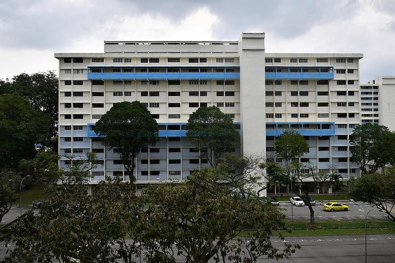 Mr John Huang Shuai, 28, is one of the affected residents. The HDB said 220 PPHS households have rented units at the Dover Road site, with most moving on to their newly completed homes.