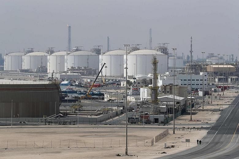 Ras Laffan Industrial City in Qatar, which produces liquefied natural gas. LNG sellers from Qatar to Malaysia that dominated gas sales to Asia for years are facing the prospect of rising American exports