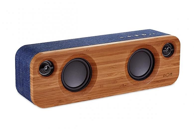 The Marley Get Together Mini Bluetooth speakers are designed for fuss-free set-up.