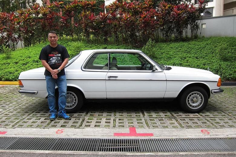 Mr Anthony Yu has a soft spot for his 1981 Mercedes-Benz 230CE.