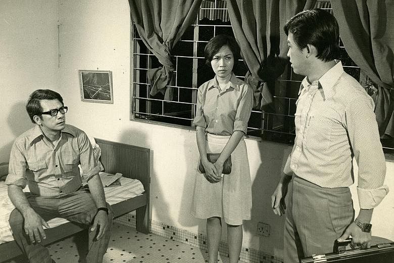A still from Two Sides Of The Bridge, directed by Lim Meng Chew and Tan Chang Meng.