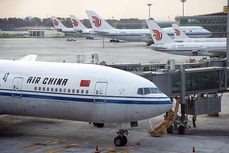 With the growing demand for air travel in China, Chinese carriers are expanding rapidly, at the expense of their rivals. The three state-owned Chinese carriers - China Southern, China Eastern and Air China - operate a fleet of about 1,400 aircraft. S