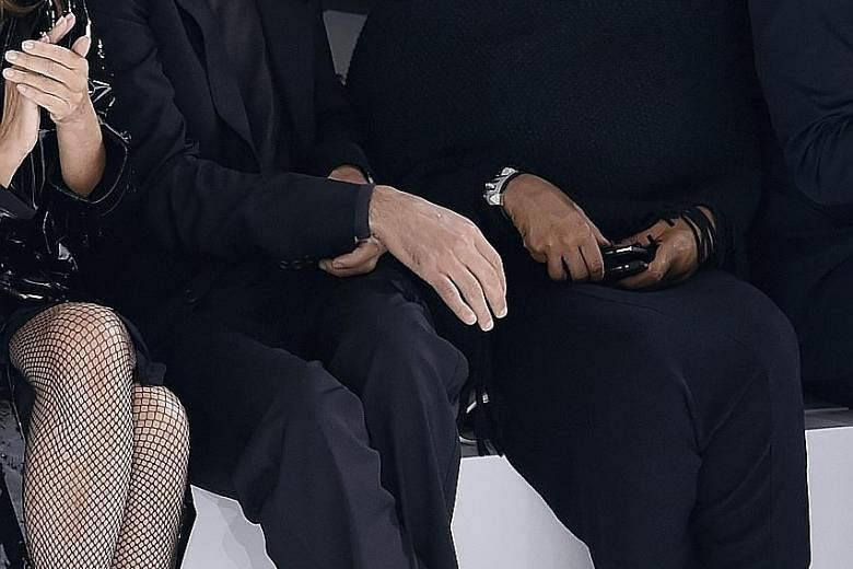 Singer Janet Jackson is said to have found Qatari billionaire Wissam Al Mana, seen here at an Hermes fashion show in 2015, too controlling, dictating even her appearance.