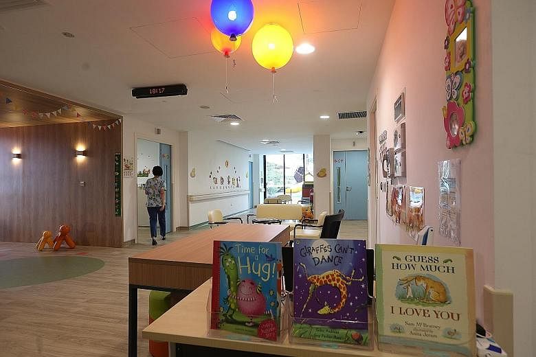Assisi Hospice's paediatric ward has well-decorated spaces created for patients and their families, including a playroom, five single-bed rooms, as well as space for family members to stay overnight. Children under the age of 21 with life-limiting il