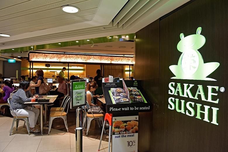 At its peak, Sakae Sushi had over 200 restaurants in Singapore and the region. But over the years, its fortunes have waned. Not only was Sakae mired in a four-year legal battle with a former director of the company, but it has also had to wrestle wit