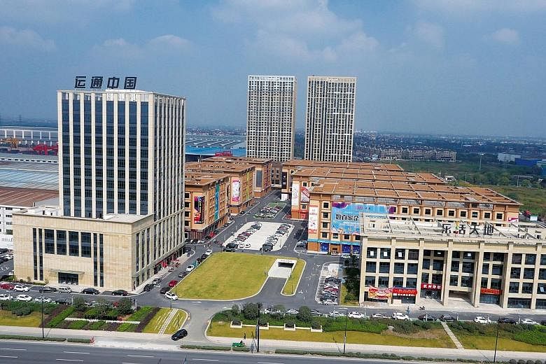 EC World Reit's portfolio of six key assets includes Bei Gang Logistics (above), whose warehouses are located in one of the largest e-commerce clusters in the Yangtze River Delta.