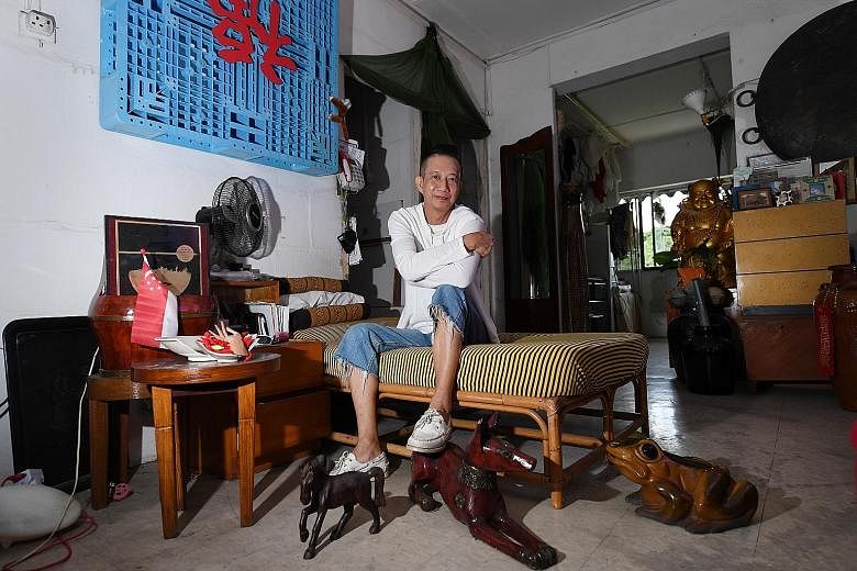 Mr Bilyy Koh is the only one left in Block 12 in Dakota Crescent. The 62-year-old will likely be moving to a new rental flat later this month after renovation work is done. Meanwhile, he takes it upon himself to share the history of the estate with h