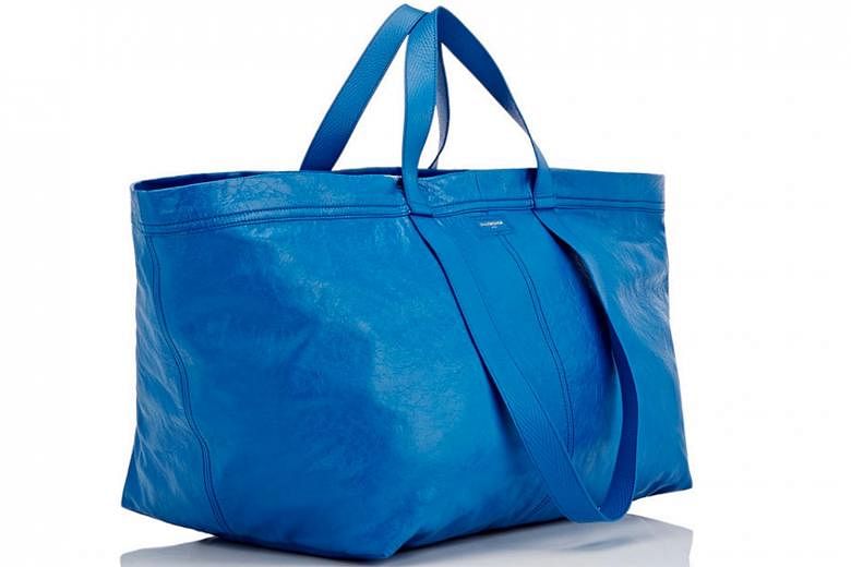 US$2,000 Balenciaga bag looks suspiciously like an Ikea shopping bag ...