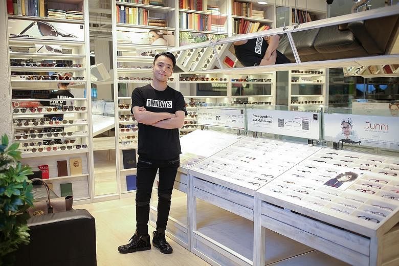 Under Mr Shuji Tanaka's charge, Japanese eyewear chain Owndays has expanded to more than 180 stores in 10 countries.