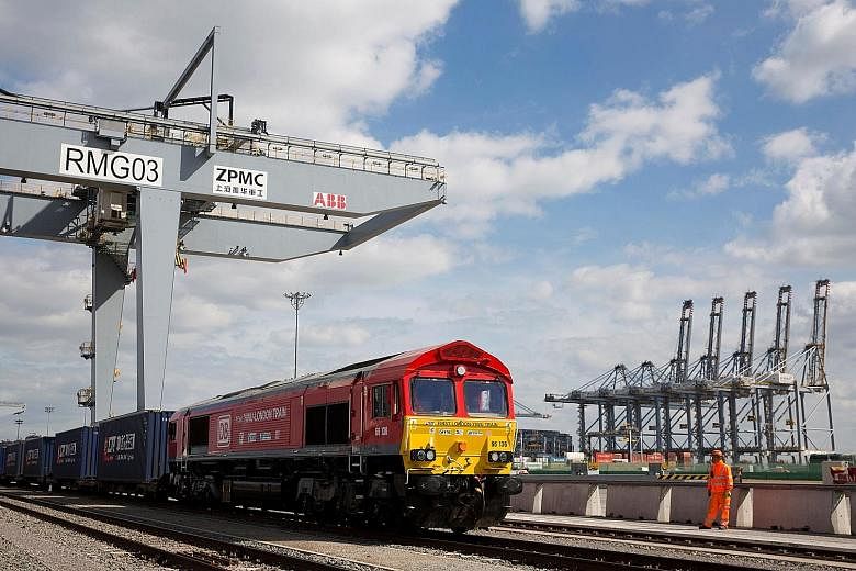 The first freight train from Britain to China started its journey on April 10. The Belt and Road initiative aims to build land and sea trade routes linking Asia, Africa and Europe, based on ancient trade routes.