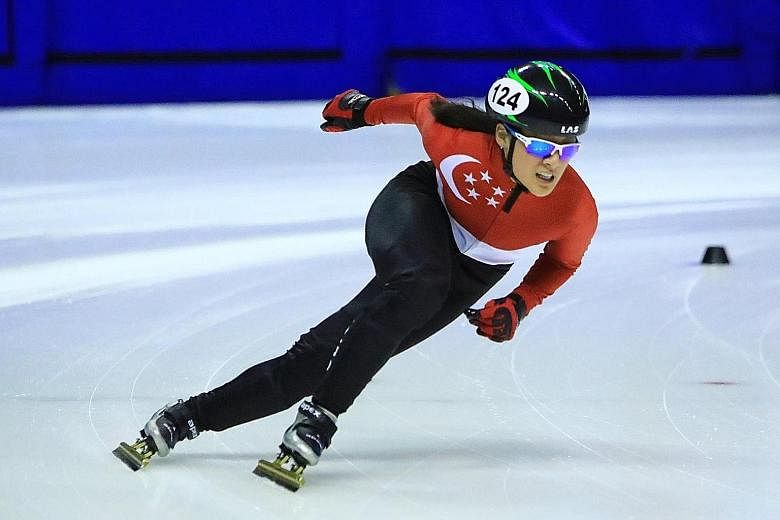 Short track speed skater Cheyenne Goh is poised to make her SEA Games debut as winter sports have been added for the first time. Hopes are high for Singapore after a record-breaking 2015 Games.