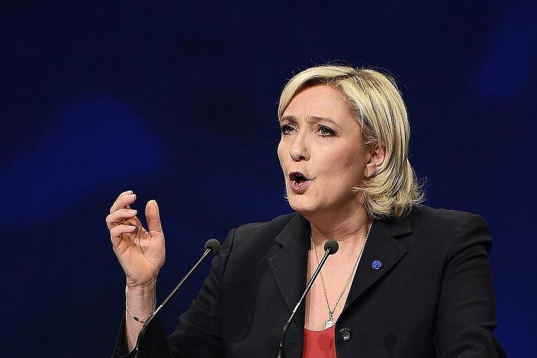 [] National Front leader Marine Le Pen, 48, could become France's first far-right president since World War II.
