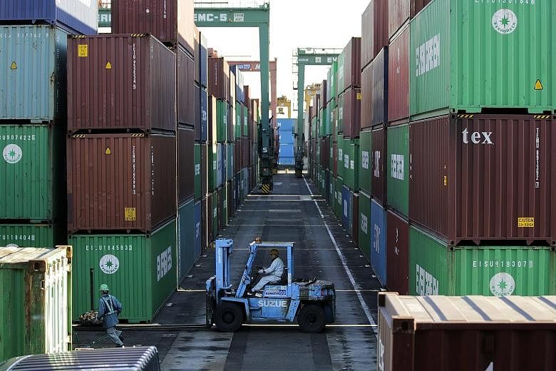 Japan's exports are expected to continue rising as global economic growth gains momentum, but concerns about the US' trade policies cloud the outlook for Japan's trade.