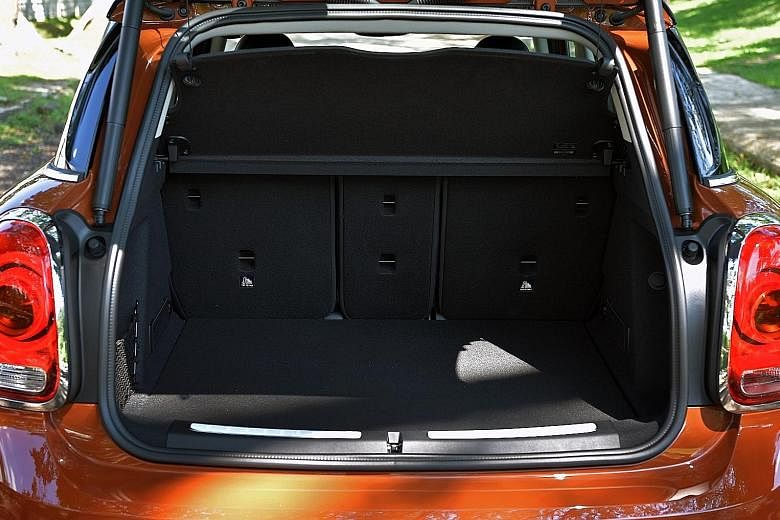 The new Mini Countryman looks more beefy and boasts a spacious boot.