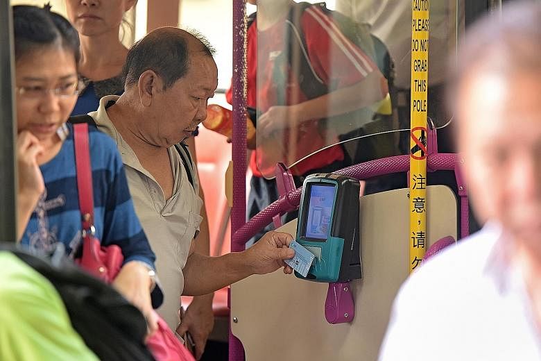 The MRT chalked up a 7.8 per cent rise to 3.1 million rides a day - the first time it has breached the three million mark. Buses posted a 1.2 per cent increase to 3.9 million rides a day. They are still the dominant form of public transport.