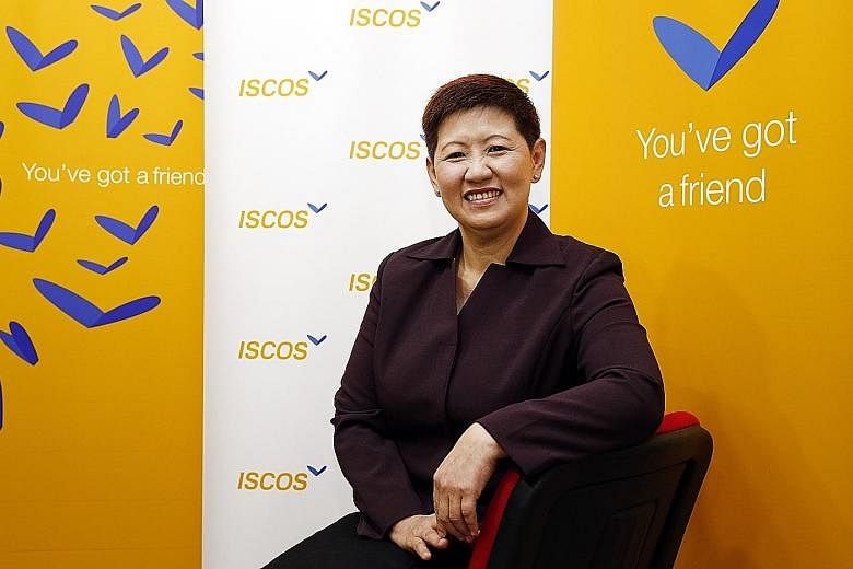 Iscos executive director Lisa Lim grew up in a poor family, so she can empathise with those in similar situations. The former prison superintendent and mother considers the children under Iscos' Fairy Godparent Programme, which pairs children of ex-o