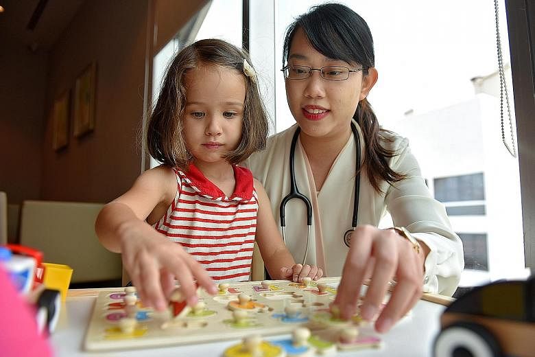 Dr Christelle Tan says she's a guardian to children, with a magical solution for every situation, whether it's medication or toys.