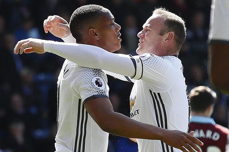 Anthony Martial and Wayne Rooney, both of whom scored against Burnley last week, may face more competition at Old Trafford if Manchester United beat the clubs chasing the signature of Atletico Madrid's French forward Antoine Griezmann. Jose Mourinho 