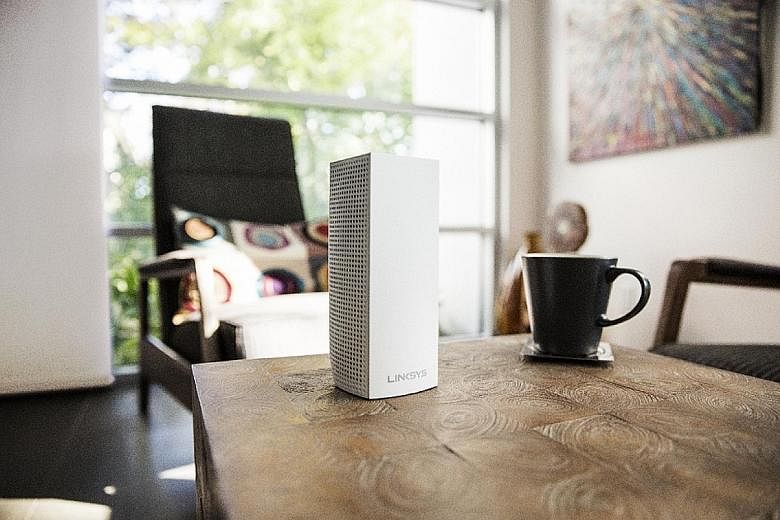 Multiple Velop units can be linked up to relay data and the improved Wi-Fi coverage is especially useful for those with larger or multi-storey homes.