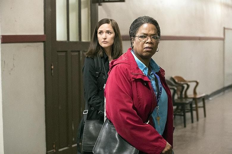Oprah Winfrey (above right) and Rose Byrne in The Immortal Life Of Henrietta Lacks, about the dying African- American woman (left) whose cervical cancer cells were harvested six decades ago without her knowledge or consent.