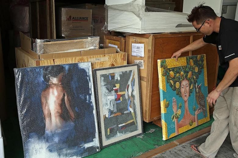 Singapore gallery Mandala Fine Art has gone bust, leaving more than 200 artworks stuck in storage, including in Alliance Logistics in Yishun.