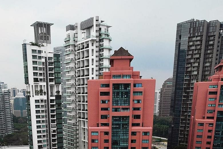 Condo prices stayed flat from the fourth quarter to the first - the first time in 14 quarters that the non-landed price index was stable, said JLL.
