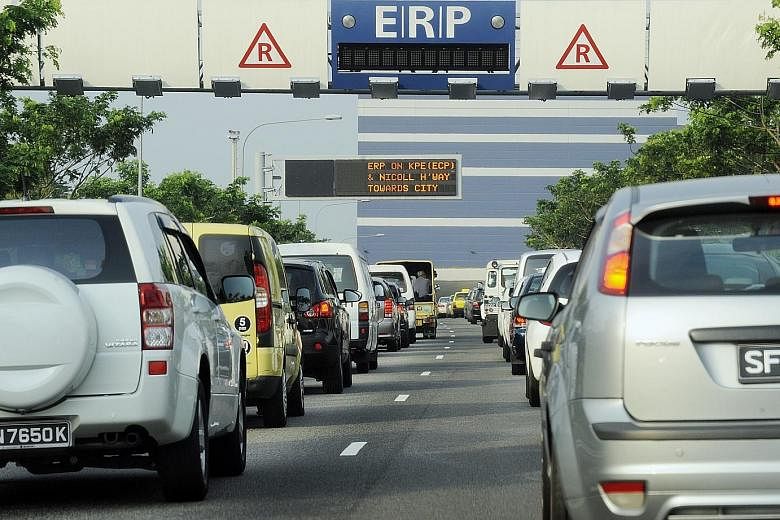 The LTA announced last year that it was considering imposing ERP charges on the KPE to help ease congestion. The gantry that will be activated is located between the exit to Tampines Road and the KPE tunnel entrance.