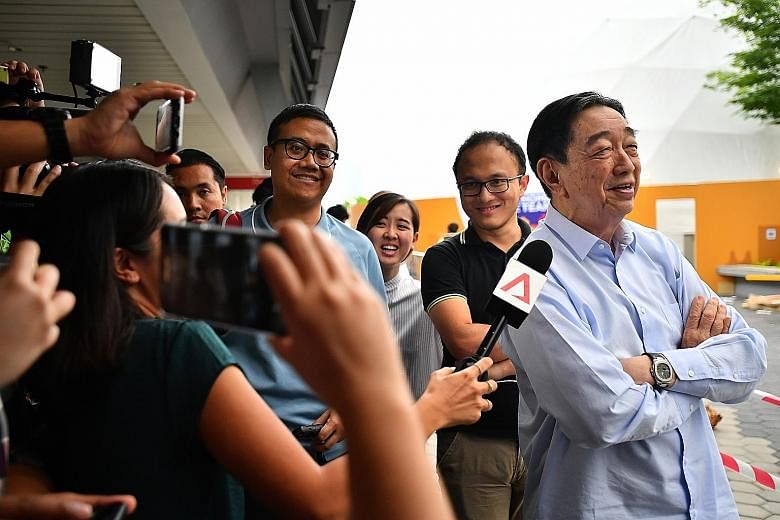 Newly-elected FAS vice-president Teo Hock Seng was a crucial asset for Team LKT. The former Tampines Rovers chairman's standing in the game and renowned passion towards Singapore football gave more clout to the winning team.