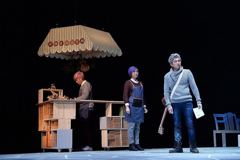Toy Factory Productions will stage Innamorati Two (above, retitled Innamorati) at Beijing's Spring For Chinese Arts Festival on May 12 and 13. Drama Box took its participatory show, The Lesson, and an inflatable GoLi Theatre to the International Community