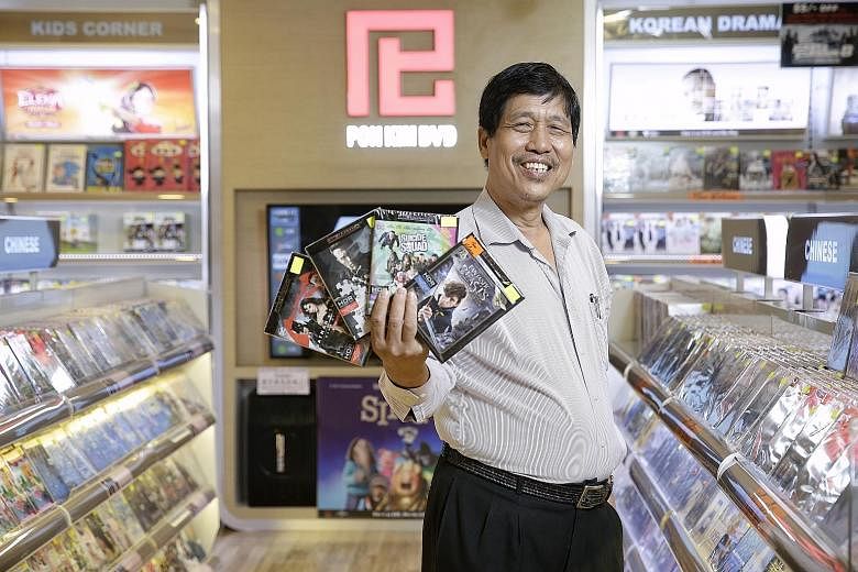 Poh Kim Video founder Lim Chee Yong is banking on selling 4K DVDs, which he believes will appeal to film buffs as the ultra high-definition resolution shows up even the finest wrinkles on a subject's face.