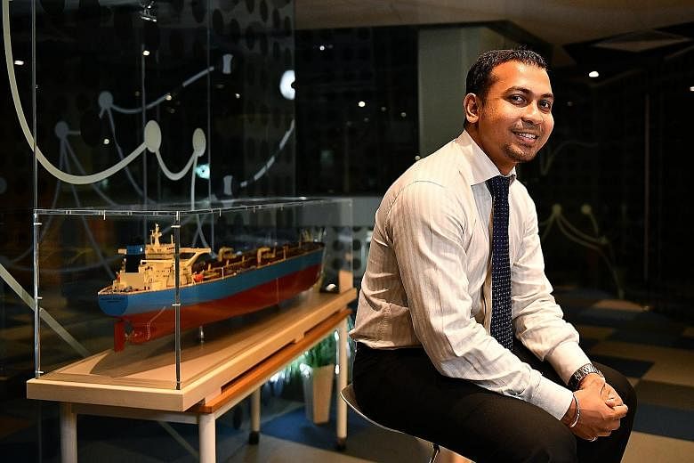 Mr Sheikh Harun Mohammad Rafik decided to make a mid-career switch to the maritime and offshore industry, even though he had a master's in sports science and was a national silat coach.