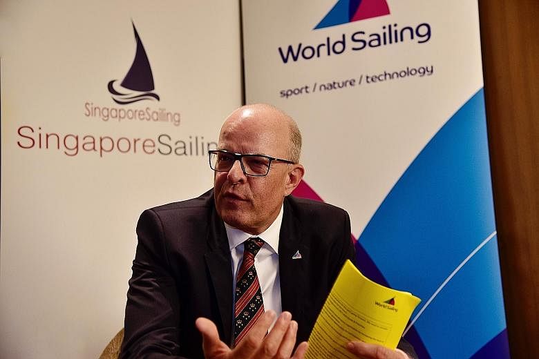 Kim Andersen, the newly elected president of World Sailing, said Singapore can be "a hub to support other (countries) in the region" and singled out the Republic's successful youth development programme.