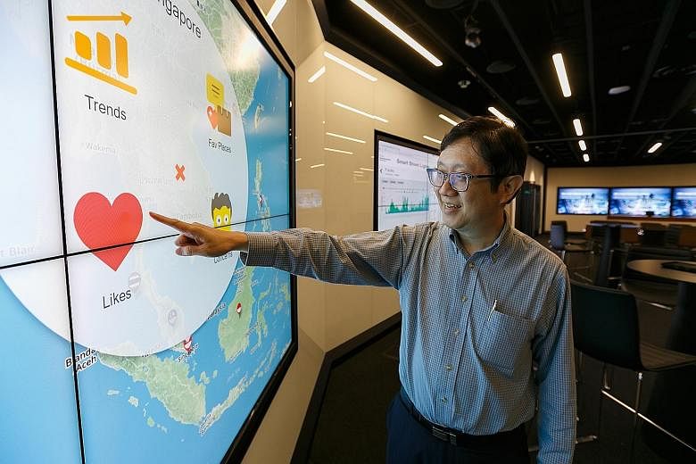 The Hewlett Packard Enterprise customer engagement centre showcases its technology using immersive scenarios.