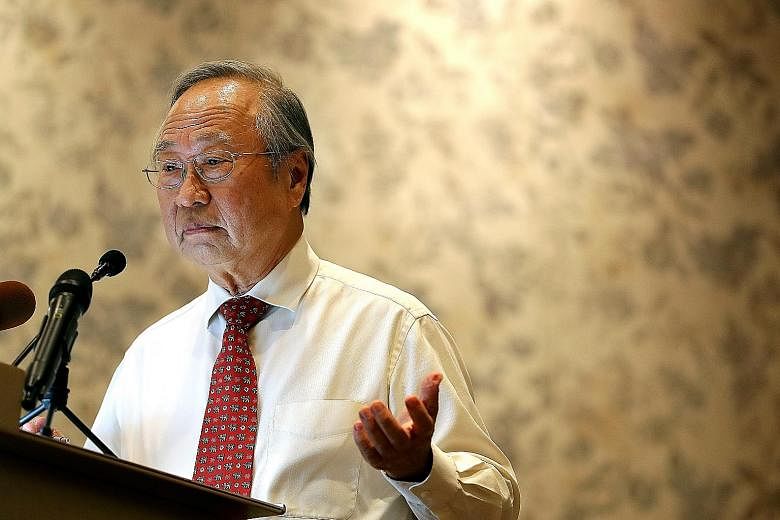 Dr Tan Cheng Bock raised the issue of the Government's counting of the five presidential terms in his application.