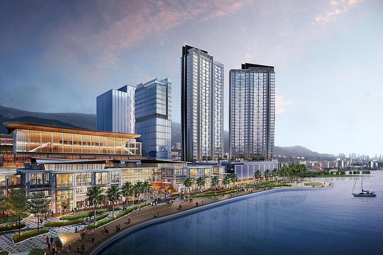 The Light City, which will be completed by 2021, will comprise a retail mall, the largest convention centre in Penang, two luxury hotels, an office tower and two premium residential projects.