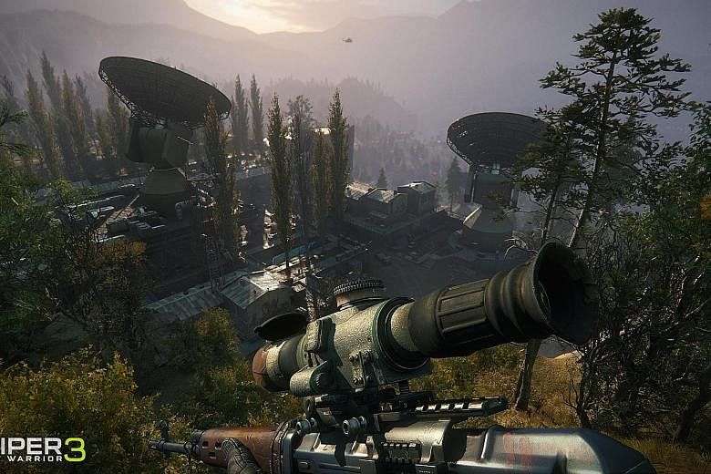 Set in a fictitious location in Georgia, there is a good mix of landscape to explore in Sniper Ghost Warrior 3.