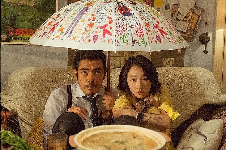 Takeshi Kaneshiro is the difficult-to- please foodie tycoon and Zhou Dongyu plays the talented sous chef in This Is Not What I Expected.