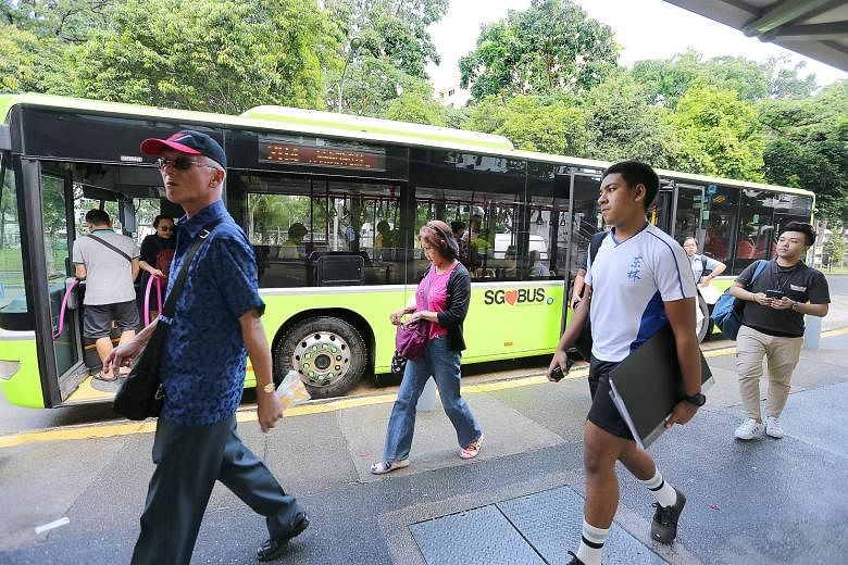 Mr Goh Chin Hee, who helms the 1.7km-long service 284 route, along with the longer service 285, has formed close bonds with commuters since he started plying both routes six days a week about three years ago. Tower Transit bus service 284 is the shor