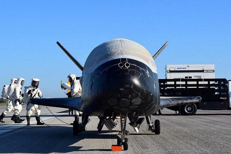 Military drone X-37B landed at Nasa's Kennedy Space Centre in Cape Canaveral, Florida, on Sunday after a 718-day voyage around the Earth. Since the drone's first flight in 2010, there has been lots of speculation about its real purpose - from super s