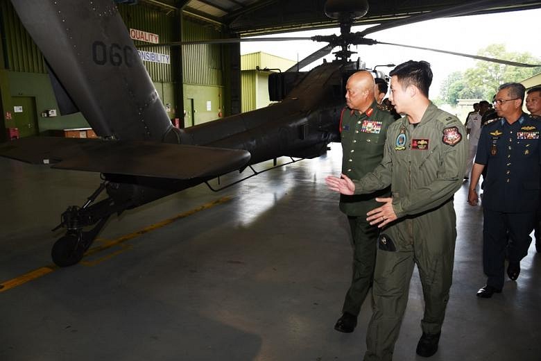 Defence Minister Ng Eng Hen Meets With Malaysia's Defence Chief | The ...