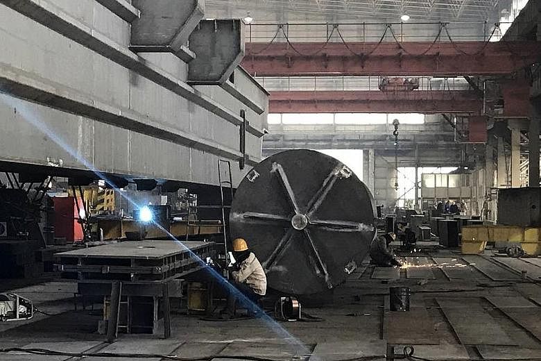 Dalian Huarui Heavy Industry Group believes overseas sales of its products, such as wind turbine parts and cranes for nuclear power stations, will get a boost from the publicity surrounding the Belt and Road Initiative