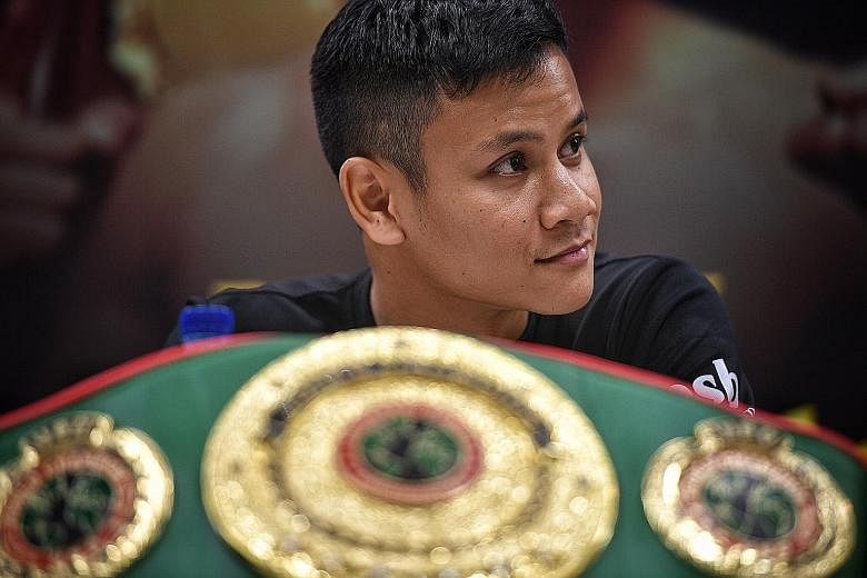 Undefeated Singaporean boxer Muhamad Ridhwan will face Tanzania's Fadhili Majiha for the UBO super-featherweight title at the Roar of Singapore II event at Resorts World Sentosa on May 27.