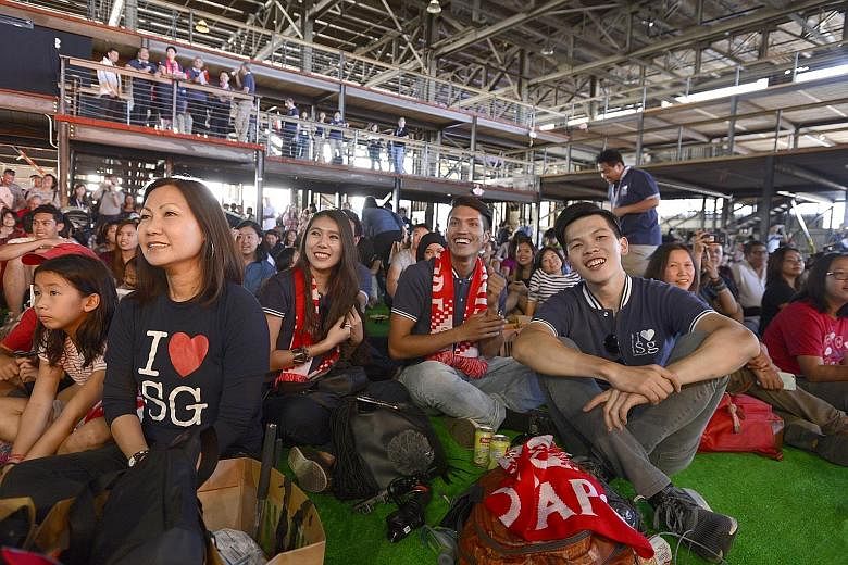 A Singapore Day event in San Francisco last year. The number of Singaporeans residing abroad has climbed 24 per cent in the past decade, from 172,000 to 213,400.
