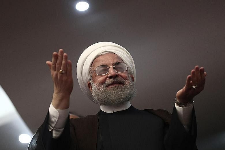Iranian President Hassan Rouhani has presented himself as the candidate of change.