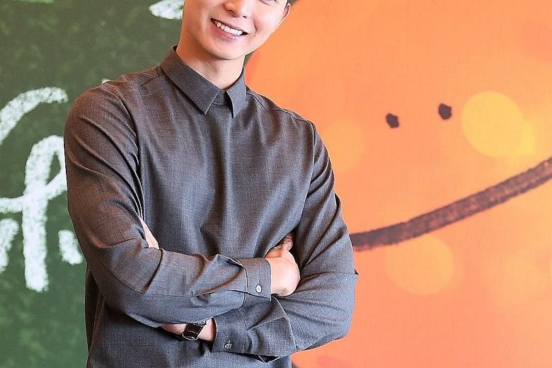 Local actor Aloysius Pang was crowned the Best Newcomer at the 2015 Star Awards.