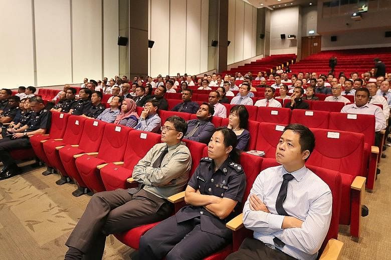 Some 200 participants from the hotel industry yesterday attended the Hotel Industry Safety and Security Watch Group's counter-terrorism seminar organised by the police and the Singapore Civil Defence Force.
