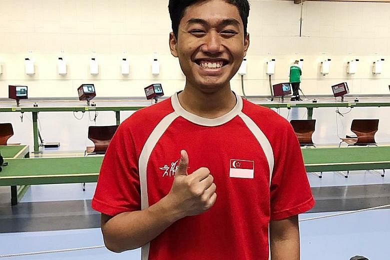 Imran tallied 624.4 points in the men's 10m air rifle event yesterday at the ISSF World Cup in Munich to break the previous national record of 624.1 set by Sean Tay in 2014.