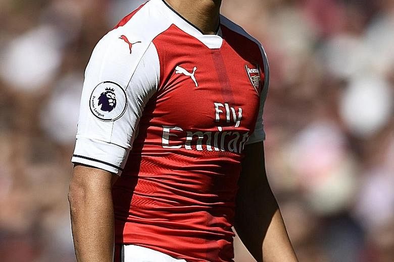 An air of despondency for Arsenal's Alexis Sanchez, as the Gunners just missed out on qualifying for next season's Champions League.